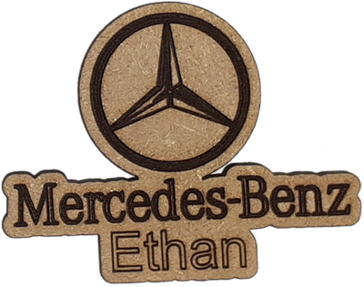 Magnet - Logo Mercedes personnalisable